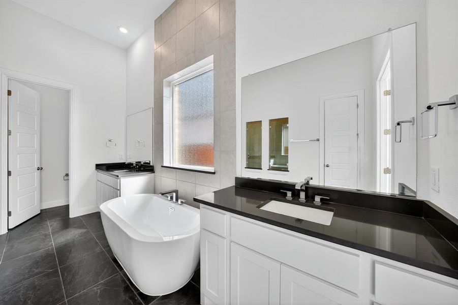 Furnished interior view inside a new home in Walsh Ranch, Fort Worth (Image 5).