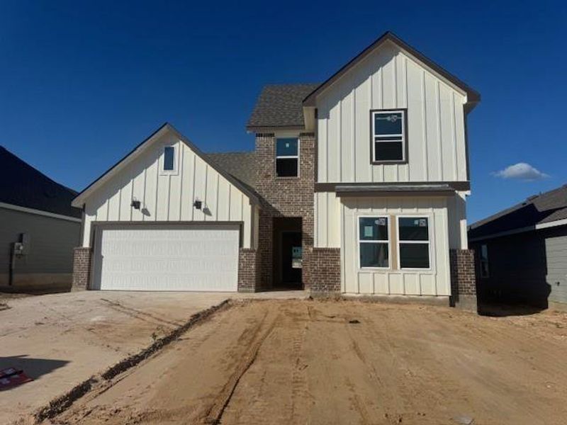 In-progress construction of a new home in Pleasant Hill, Bryan, TX (Image 17).