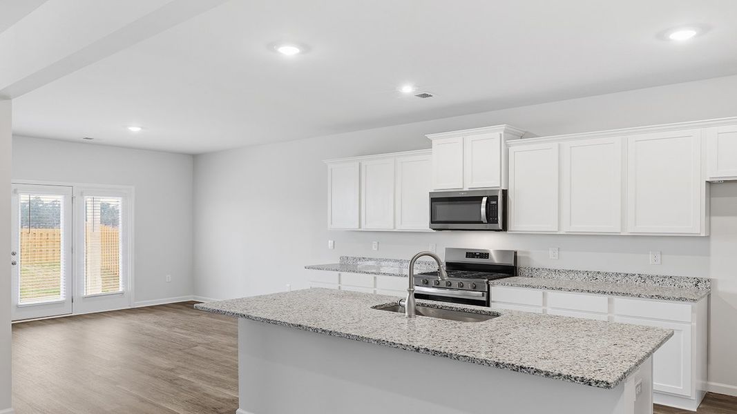 Furnished interior view inside a new home in Southwind Village, Evans (Image 6).
