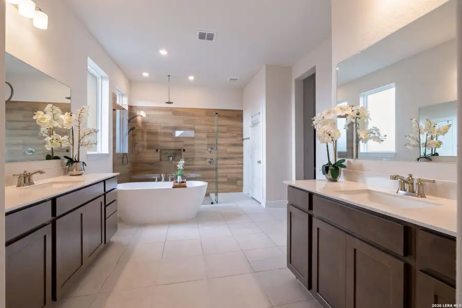 Furnished interior view inside a new home in , Castroville (Image 35).