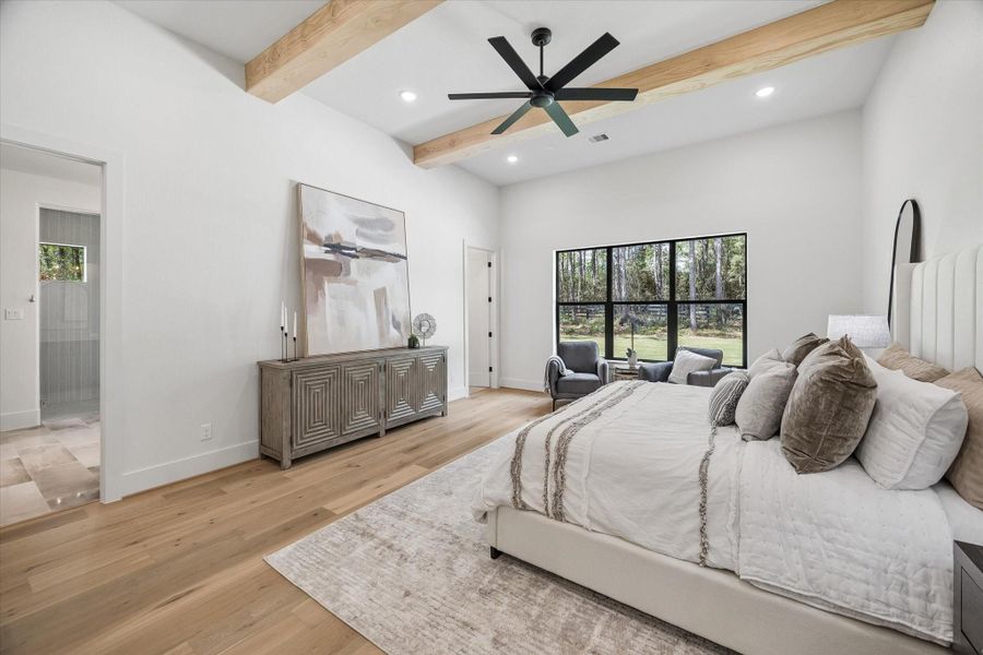 Furnished interior view inside a new home in , Montgomery (Image 37).