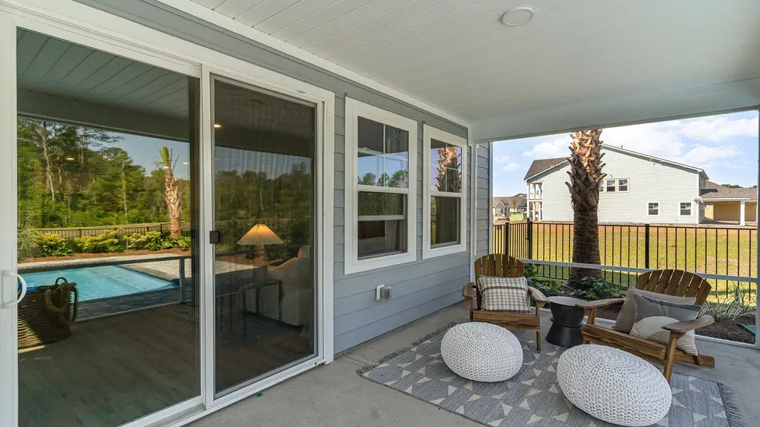 Representative furnished interior of a home built from the TILLMAN by D.R. Horton in Haven View, Murrells Inlet (Image 4).