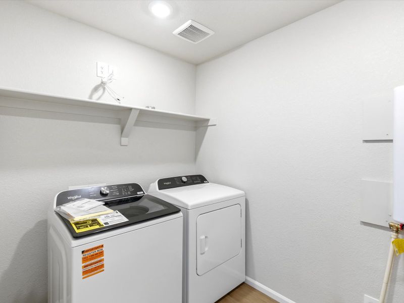 Close-up of interior finishes inside a home in Horizon Uptown: The Meadow Collection, Aurora (Image 7).