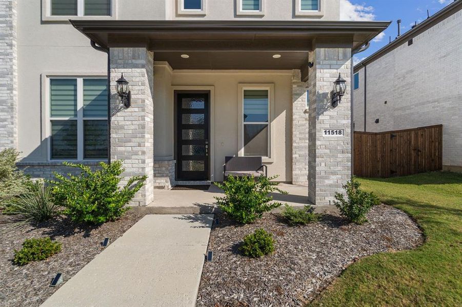 Exterior details and patio area of a home in , Frisco (Image 2). Exterior details and patio area of a home in , Frisco (Image 2).