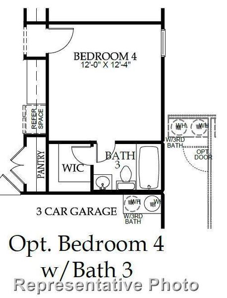 2D floor plan layout of this home in River Ranch, Van Alstyne, TX (Image 6). 2D floor plan layout of this home in River Ranch, Van Alstyne, TX (Image 6).
