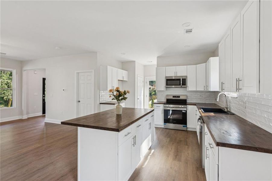 Furnished interior view inside a new home in , Canton (Image 4).