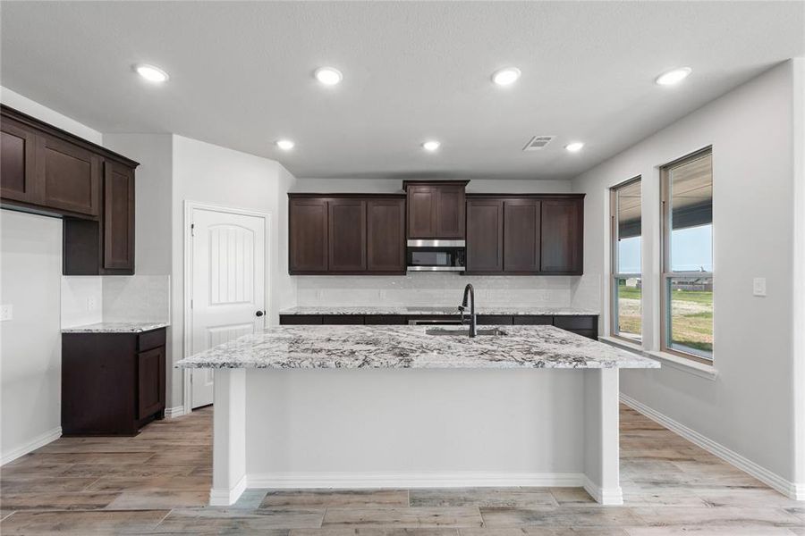 Furnished interior view inside a new home in Nash Estates, Tom Bean (Image 10).