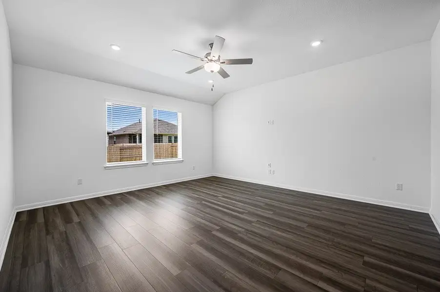 Representative unfurnished interior of a home built from the Mockingbird by Taylor Morrison in Emory Crossing 50s, Hutto (Image 8). Representative unfurnished interior of a home built from the Mockingbird by Taylor Morrison in Emory Crossing 50s, Hutto (Image 8).