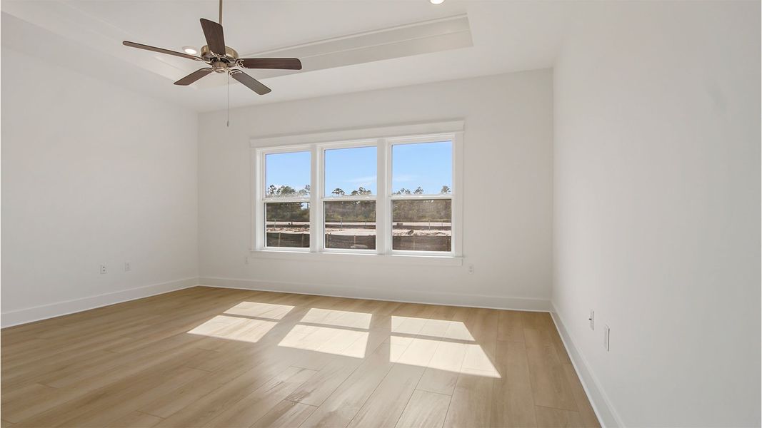Representative unfurnished interior of a home built from the Magnolia by D.R. Horton in Breakfast Point East Phase II, Panama City Beach (Image 23).