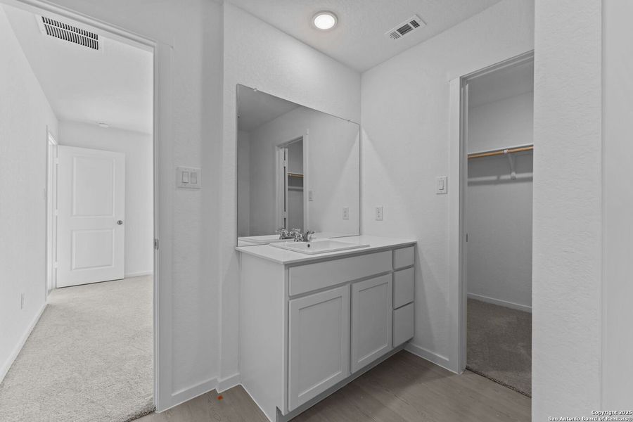 Furnished interior view inside a new home in Waterwheel: Cottage Collection, San Antonio (Image 6). Furnished interior view inside a new home in Waterwheel: Cottage Collection, San Antonio (Image 6).