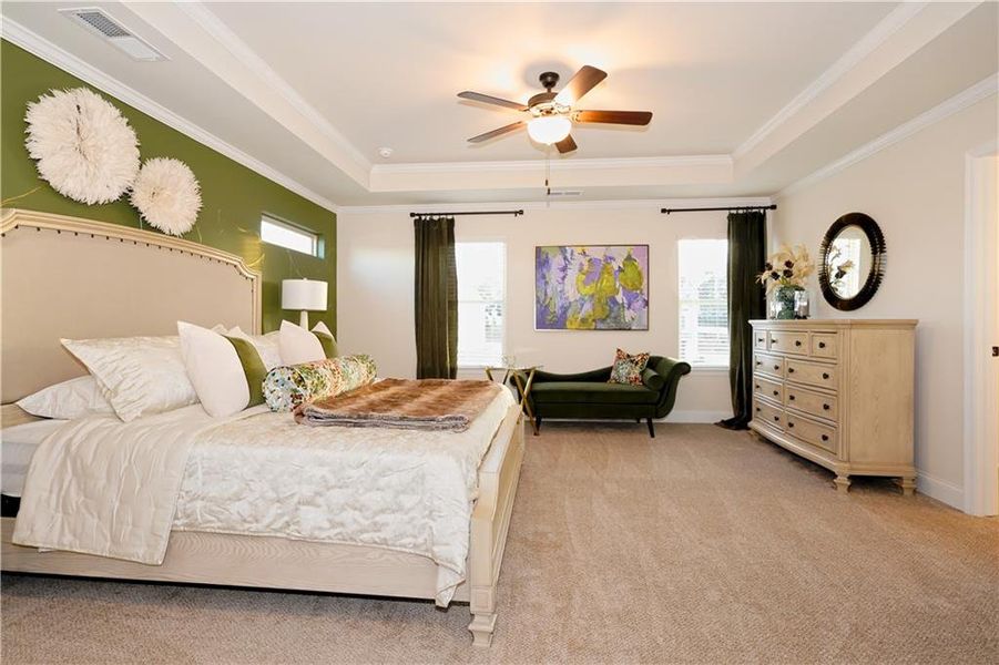 Furnished interior view inside a new home in Hellen Valley, Braselton (Image 18).