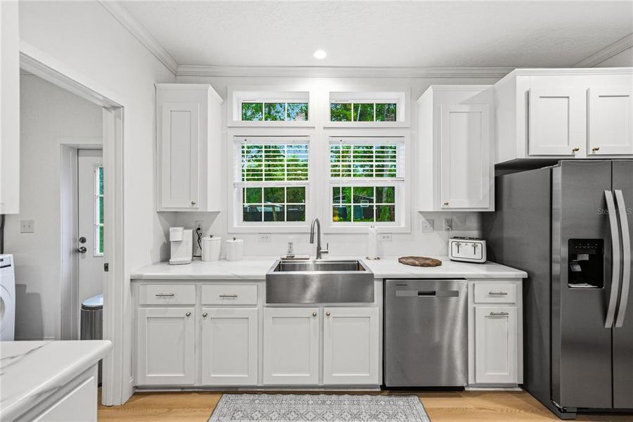 Furnished interior view inside a new home in , Webster (Image 7).