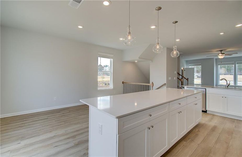 Furnished interior view inside a new home in Daybreak, Newnan (Image 5).
