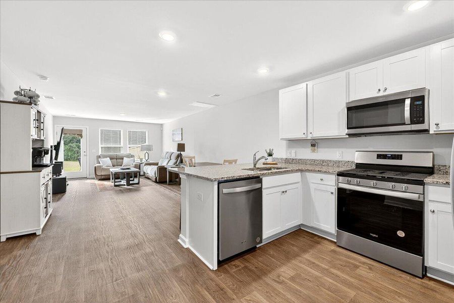Furnished interior view inside a new home in , Summerville (Image 5).