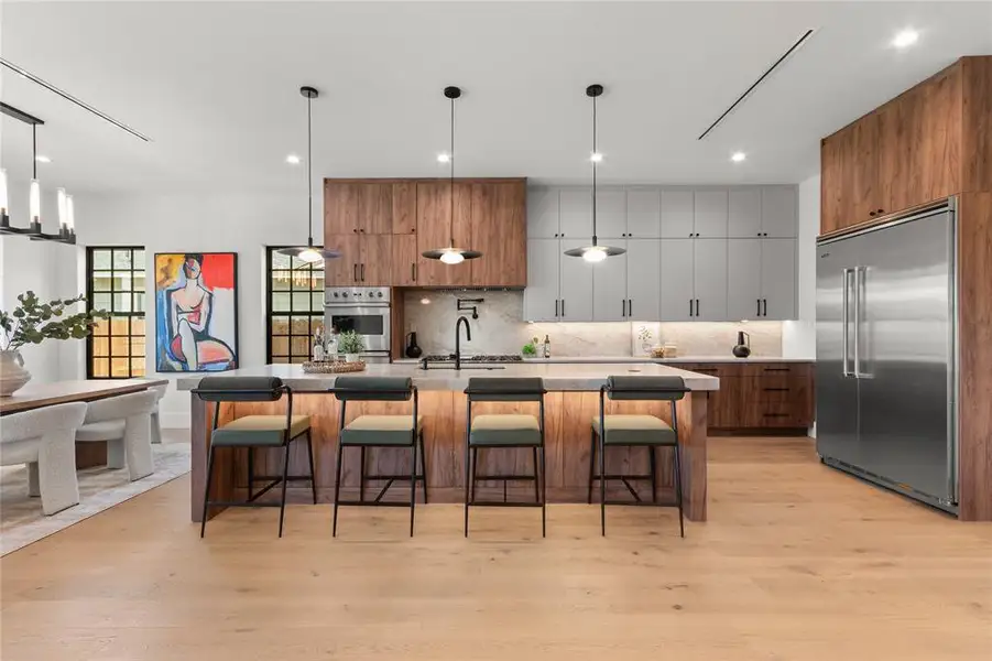 Furnished interior view inside a new home in , Fort Worth (Image 10).