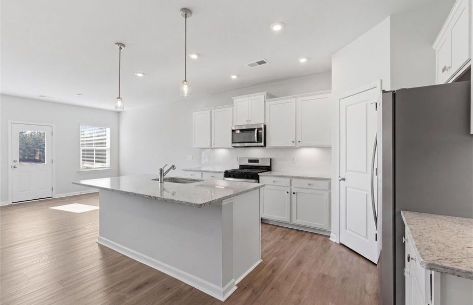 Furnished interior view inside a new home in Indigo Park, Easley (Image 9).