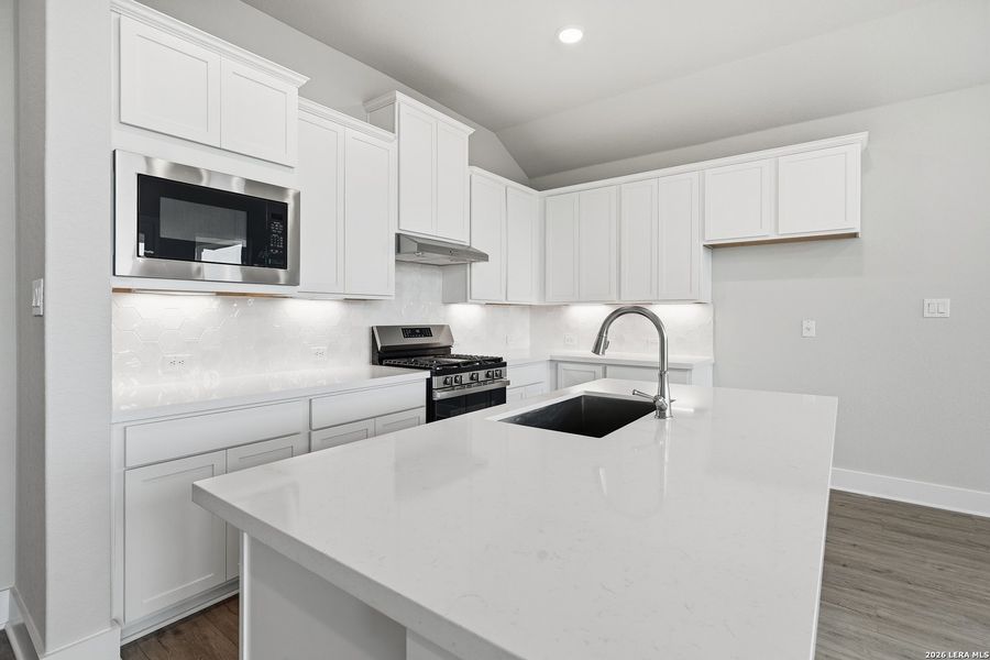 Furnished interior view inside a new home in Stillwater Ranch, San Antonio (Image 9).