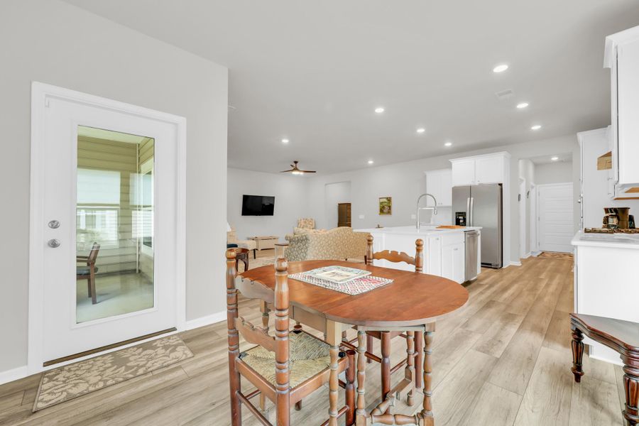Furnished interior view inside a new home in , Summerville (Image 27).
