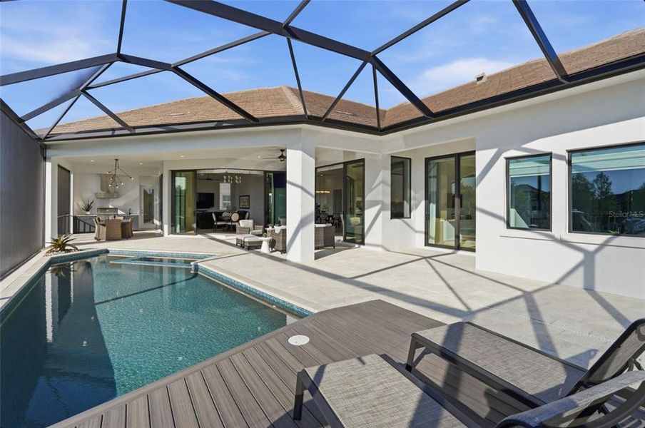 Exterior details and patio area of a home in , Parrish (Image 35).