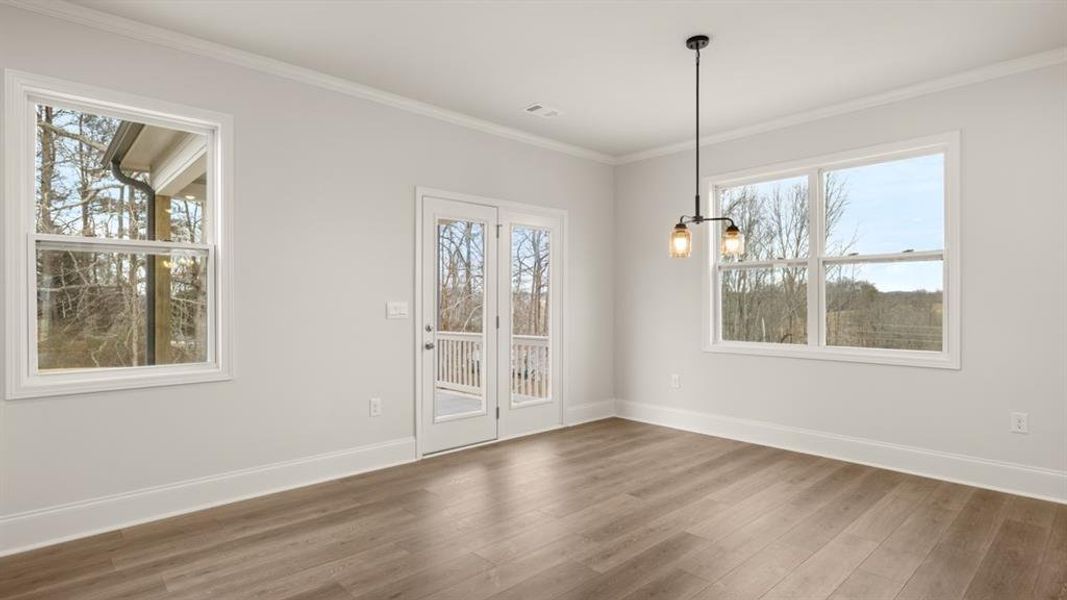 Spacious, unfurnished interior of a new home in Holland Estates, Powder Springs (Image 33). Spacious, unfurnished interior of a new home in Holland Estates, Powder Springs (Image 33).