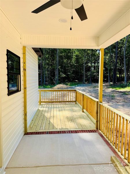 Exterior details and patio area of a home in , Catawba (Image 14).