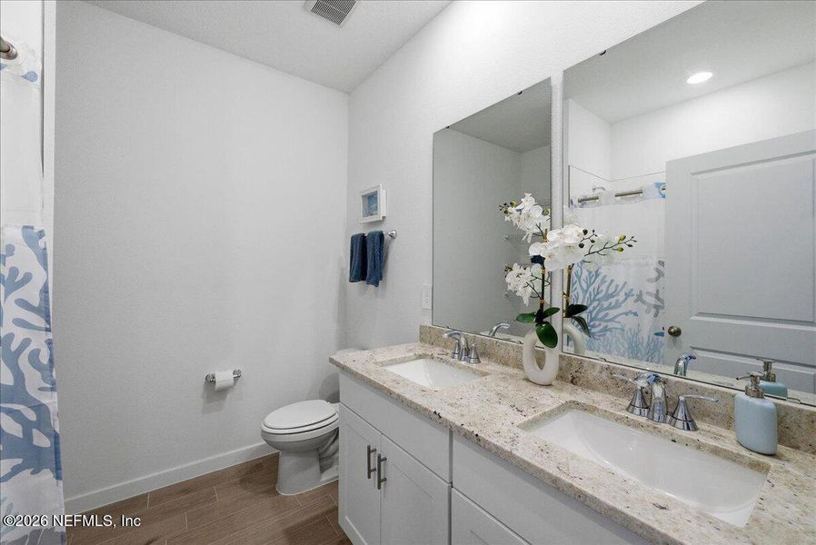 Furnished interior view inside a new home in , Palm Coast (Image 12).