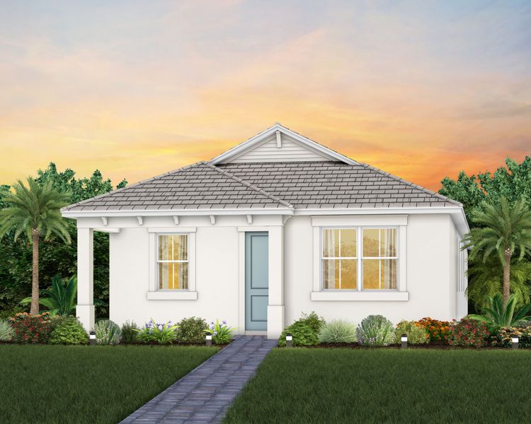 Representative exterior photo of a completed home built from the Dylan II by Pulte Homes in SeaFlower, Bradenton, FL (Image 18). Representative exterior photo of a completed home built from the Dylan II by Pulte Homes in SeaFlower, Bradenton, FL (Image 18).