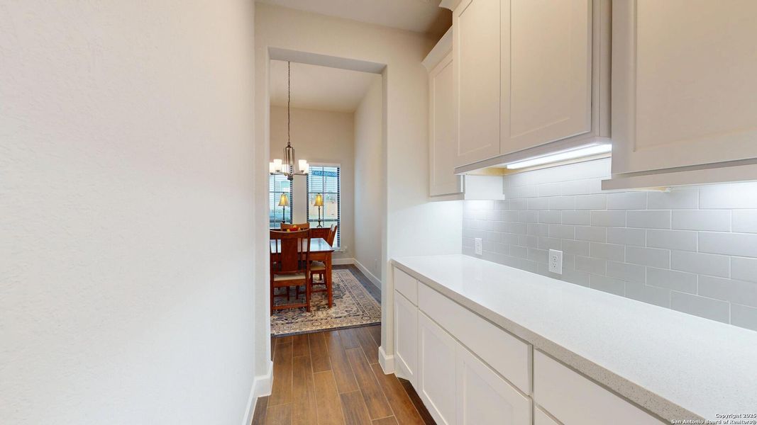 Furnished interior view inside a new home in Weston Oaks 55', San Antonio (Image 17).