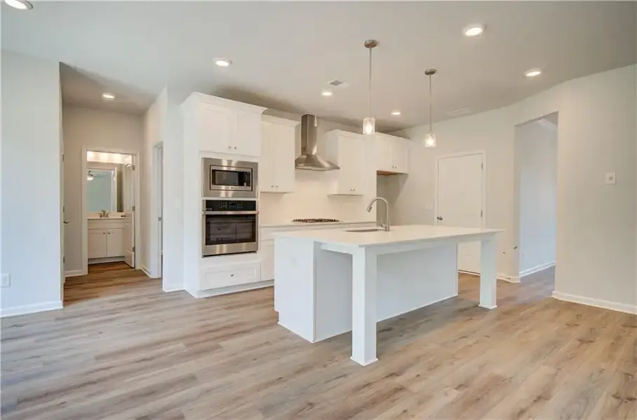 Furnished interior view inside a new home in Brighton, Locust Grove (Image 12).