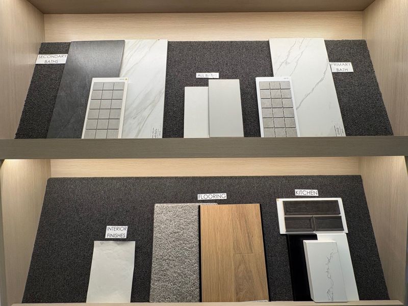 Sample of building materials used in homes in 6 Creeks, Kyle (Image 6).