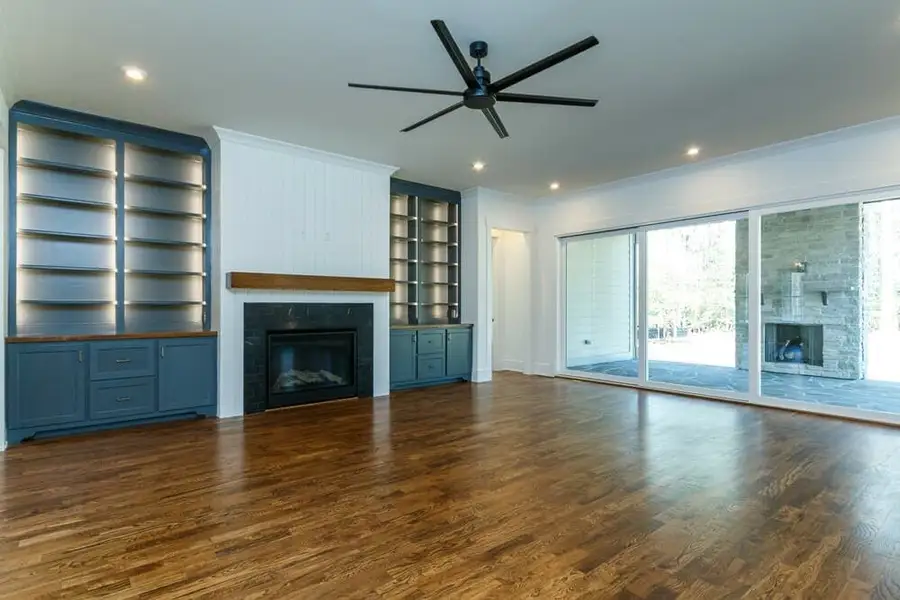 Representative unfurnished interior of a home built from the Bellevue by Homes by Dickerson in Blanton's Grove, Wake Forest (Image 10).