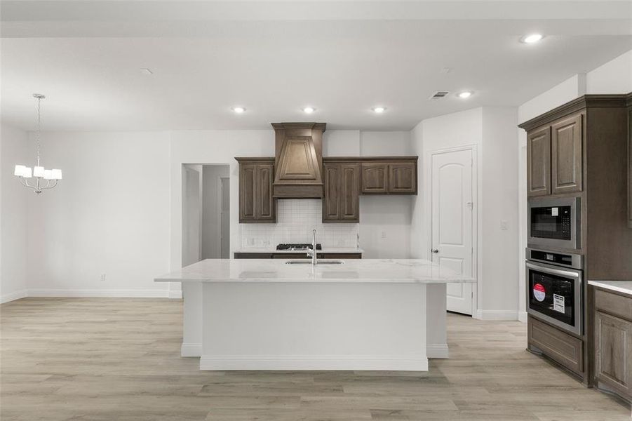Furnished interior view inside a new home in Ridge Park Estates, Royse City (Image 12). Furnished interior view inside a new home in Ridge Park Estates, Royse City (Image 12).