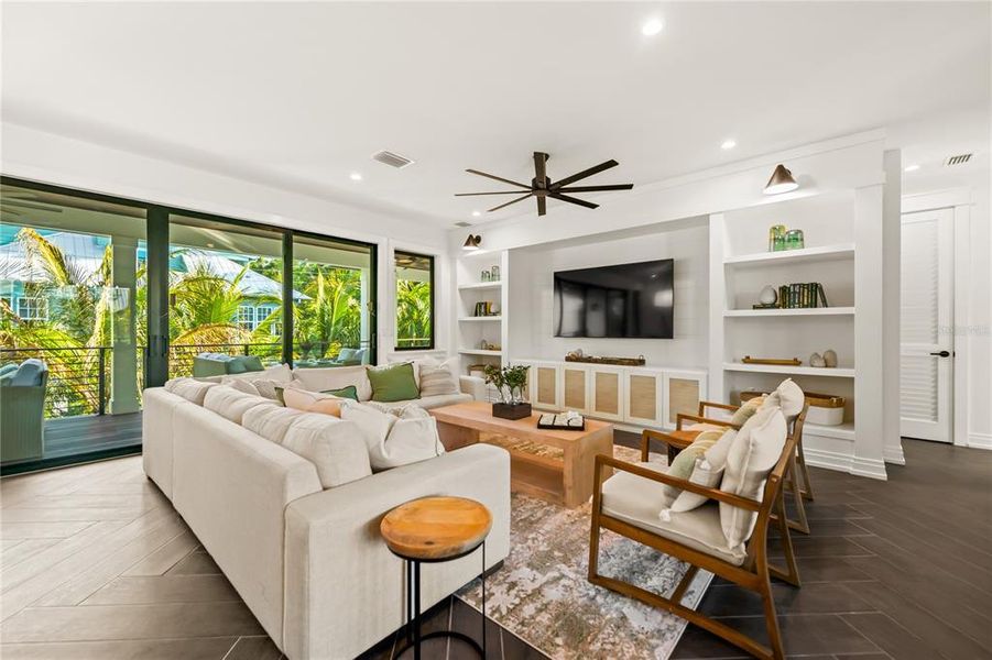 Furnished interior view inside a new home in , Anna Maria (Image 61).