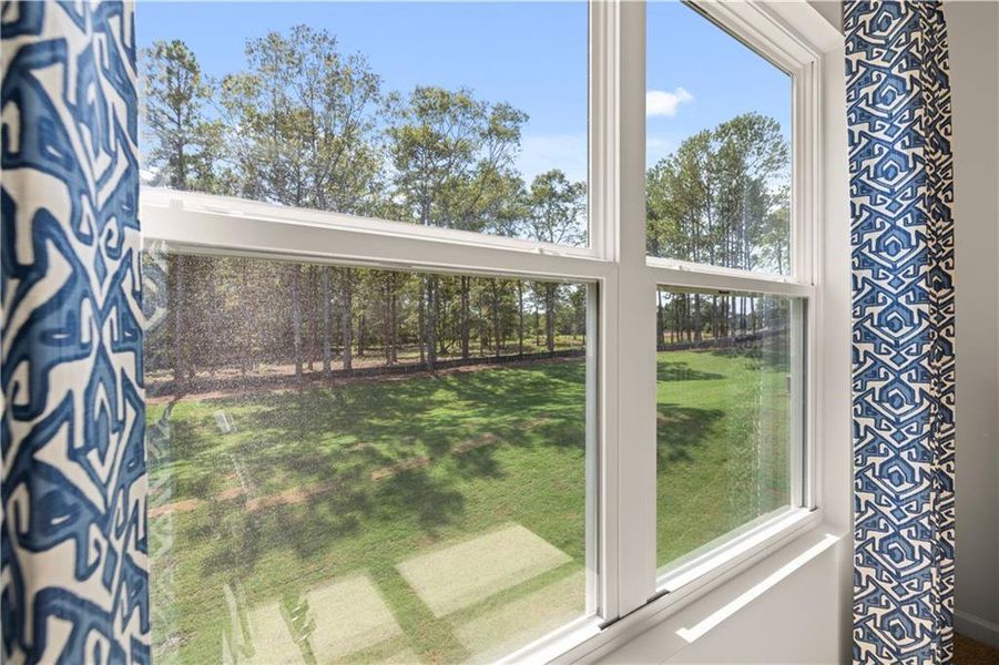 Furnished interior view inside a new home in Kingston Ranch at Lake Oconee, Buckhead (Image 46).