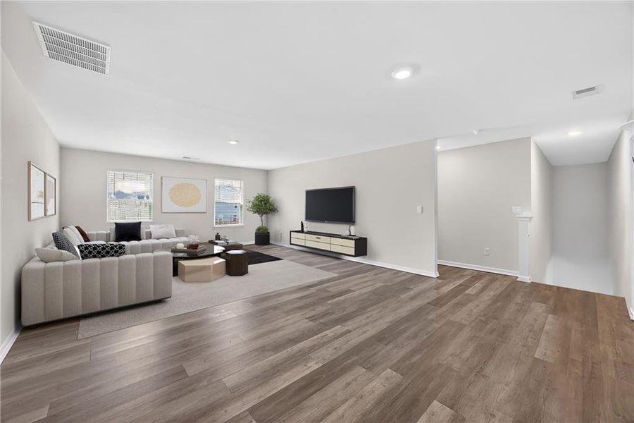 Furnished interior view inside a new home in Independence, Loganville (Image 19).