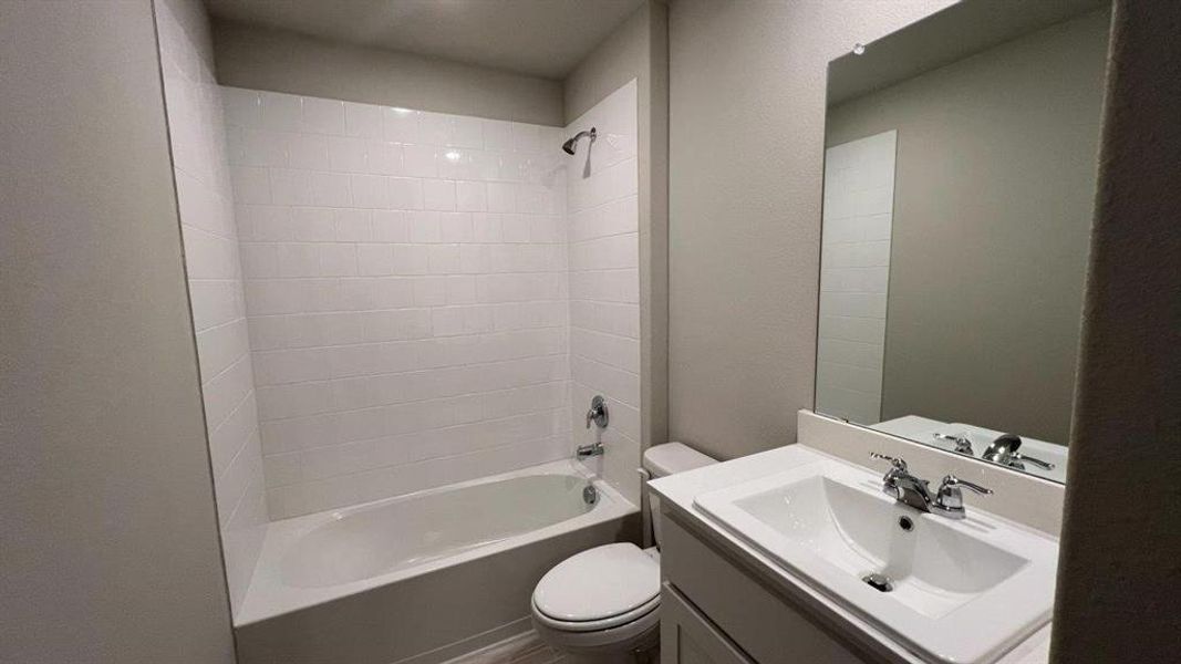 Furnished interior view inside a new home in Rosewood at Beltmill, Fort Worth (Image 5).