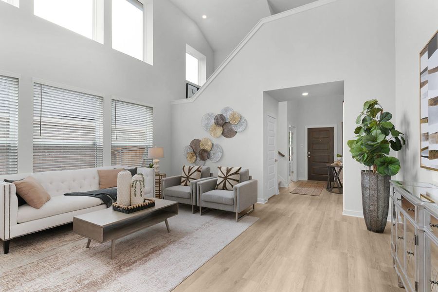 Furnished interior view inside a new home in Nolina, Georgetown (Image 6). Furnished interior view inside a new home in Nolina, Georgetown (Image 6).