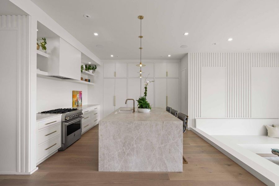 Furnished interior view inside a new home in , Isle Of Palms (Image 9).
