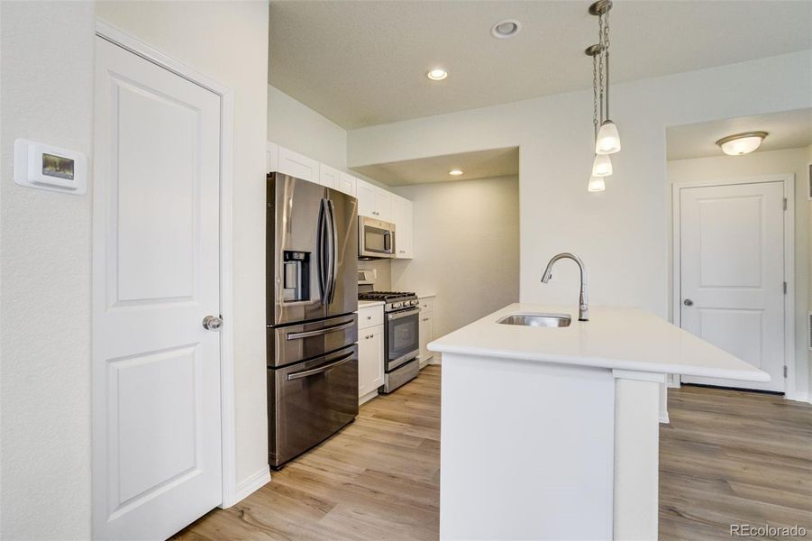 Furnished interior view inside a new home in , Colorado Springs (Image 6).