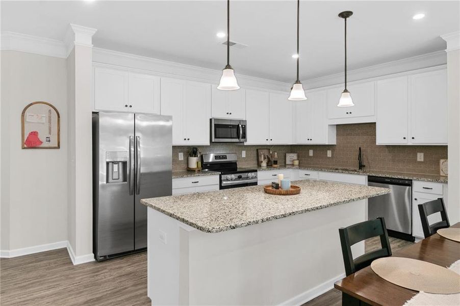 Furnished interior view inside a new home in , Powder Springs (Image 6).