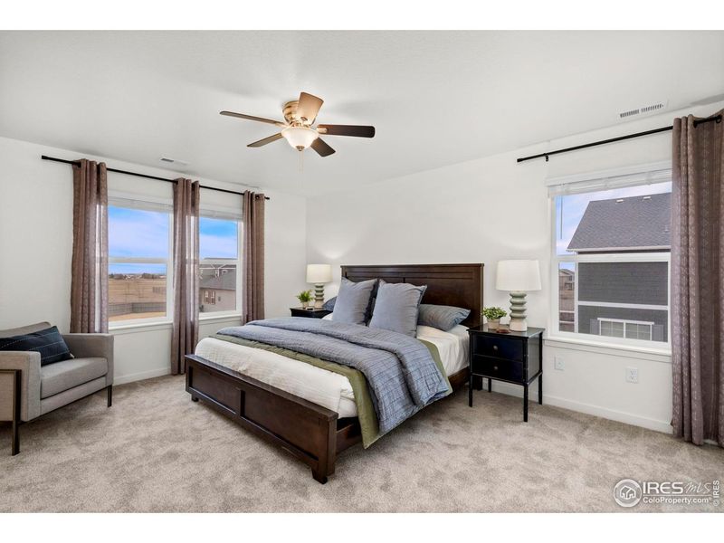 Furnished interior view inside a new home in Vantage, Berthoud (Image 10).