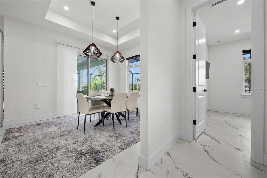 Furnished interior view inside a new home in , Rotonda West (Image 17).