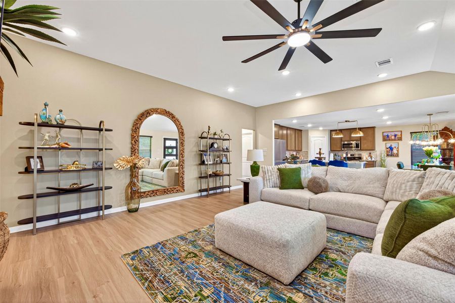Furnished interior view inside a new home in , Livingston (Image 14).