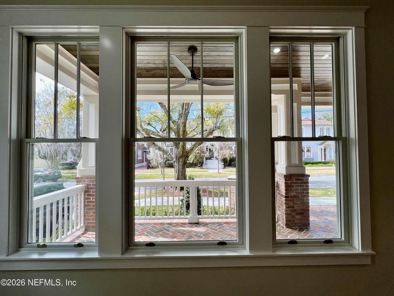 Exterior details and patio area of a home in , Jacksonville (Image 42).