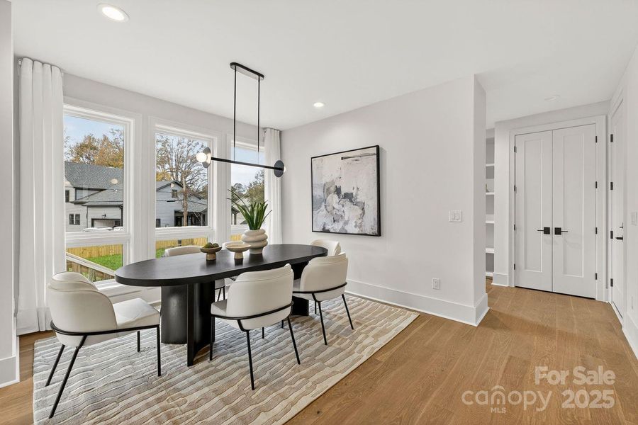 Furnished interior view inside a new home in , Charlotte (Image 15). Furnished interior view inside a new home in , Charlotte (Image 15).