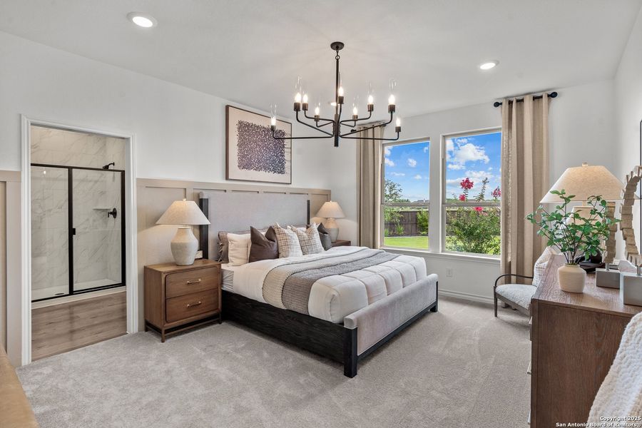 Furnished interior view inside a new home in Dove Song, Marion (Image 11).