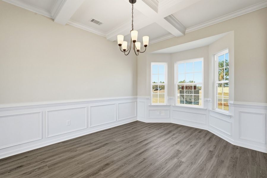 Representative unfurnished interior of a home built from the The Chatman by RTS Homes in The Gardens at 15 West, Hinesville (Image 26).