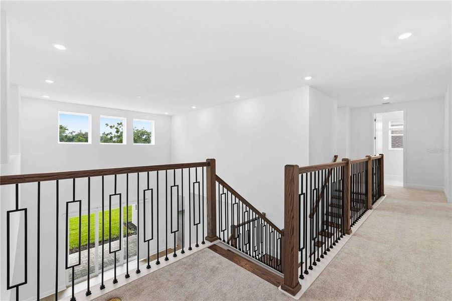 Spacious, unfurnished interior of a new home in Creeks Edge at Twin Rivers, Parrish (Image 42). Spacious, unfurnished interior of a new home in Creeks Edge at Twin Rivers, Parrish (Image 42).