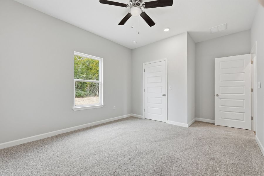 Spacious, unfurnished interior of a new home in Southern Charm, Crestview (Image 45).