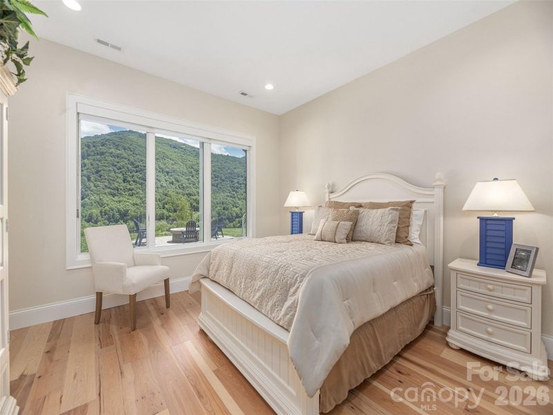 Furnished interior view inside a new home in , Maggie Valley (Image 17).